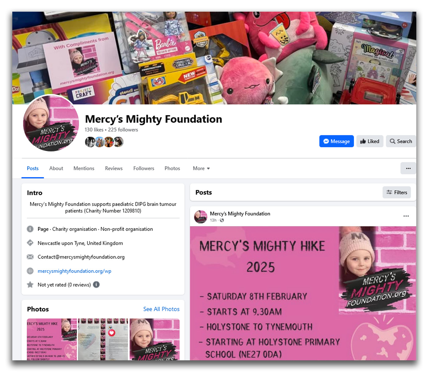 Mercy's Mighty Foundation – Mercy's Mighty Foundation